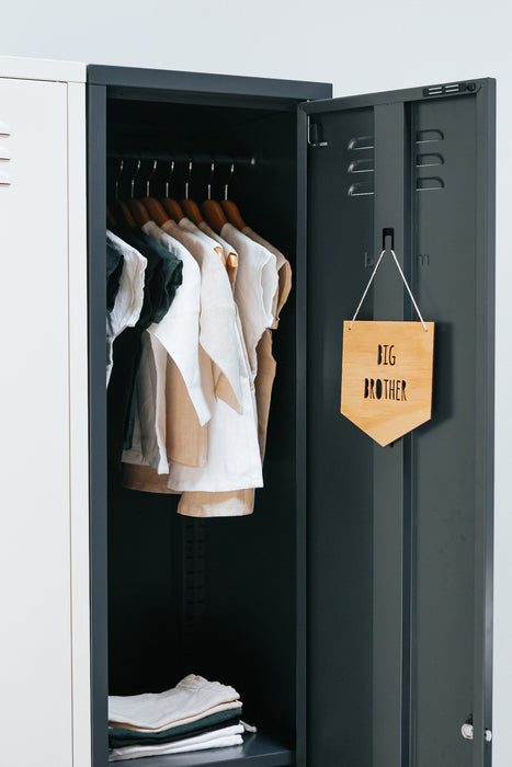 Mustard Made: Storage locker - the skinny in slate