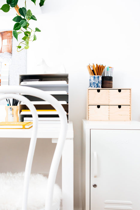 Mustard Made: Storage locker - the shorty in white