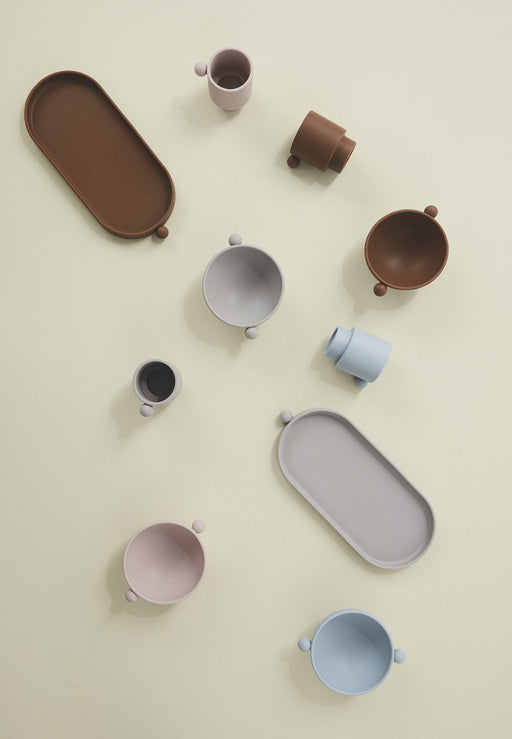 OYOY Living Design: Tiny inka bowl - set of 2 blue/clay