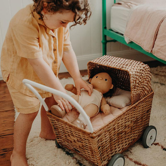 Olli Ella:  Rattan Strolley - Natural