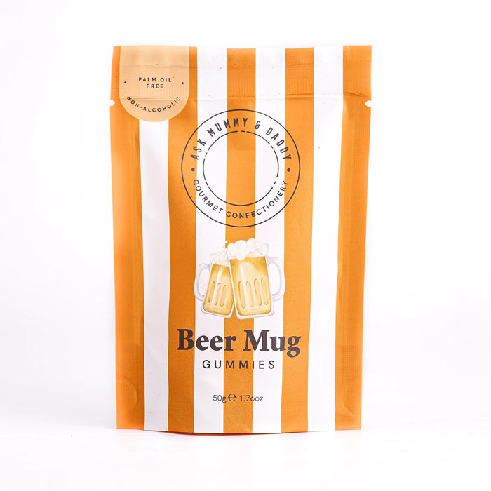 Ask Mummy & Daddy Gourmet Confectionery: Beer Mug Gummies