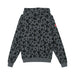 Scamp & Dude: Adult super soft hoodie grey leopard and lightning bolt