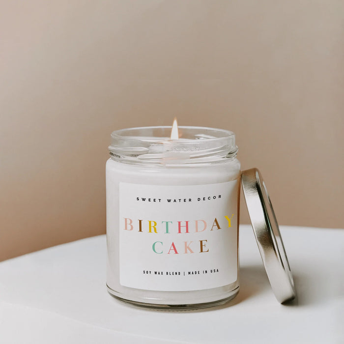 Birthday Cake Soy Candle
