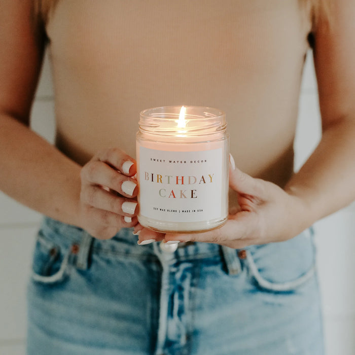 Birthday Cake Soy Candle