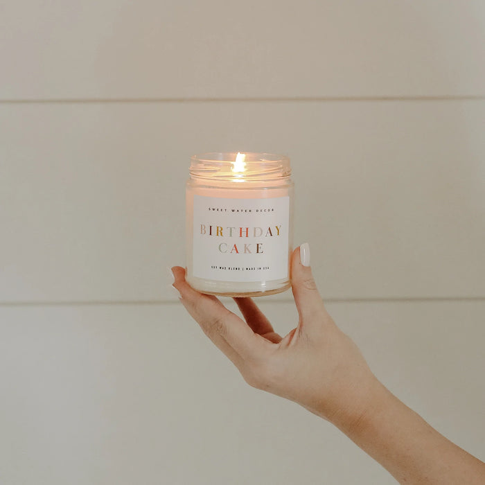 Birthday Cake Soy Candle