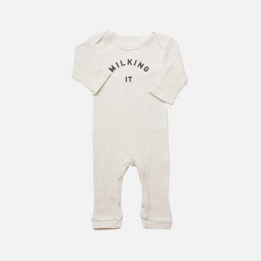 claude & Co milking it baby romper 
