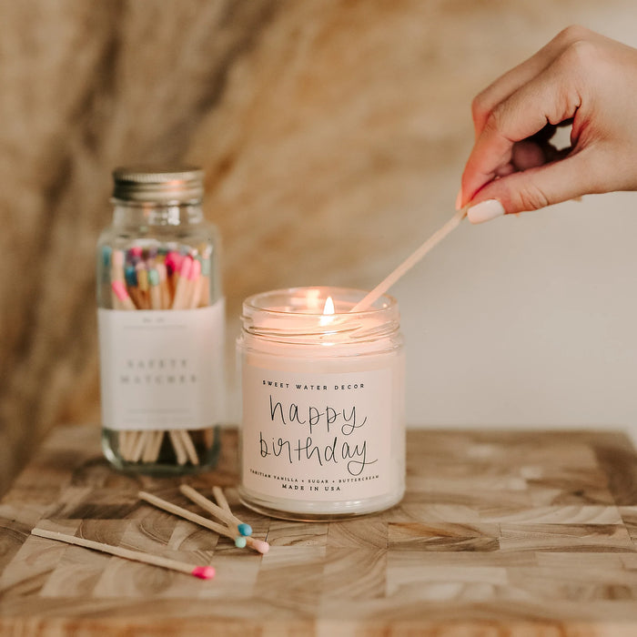 Happy Birthday Soy Candle