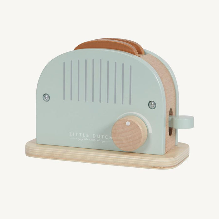Little Dutch - Wooden toaster set - mint