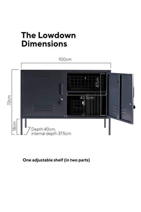 Mustard Made: Storage locker - the lowdown in slate