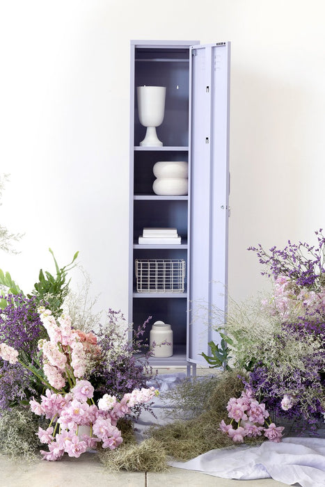 Mustard Made: Storage locker - the skinny in lilac