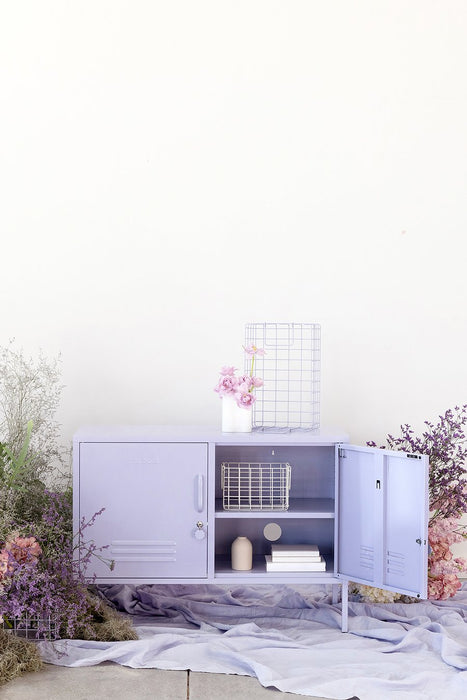 Mustard Made: Storage locker - the lowdown in lilac