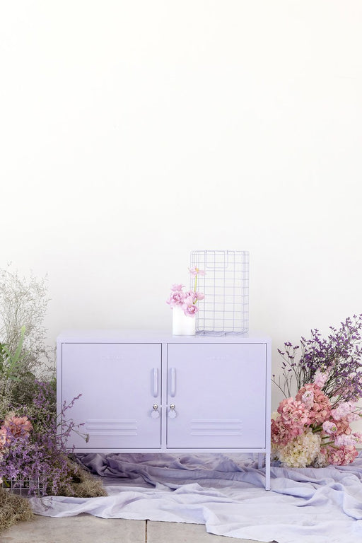 Mustard Made: Storage locker - the lowdown in lilac