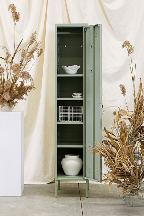 Mustard Made: Storage locker - the skinny in sage