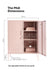 Mustard Made: Storage locker - the midi in blush