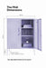 Mustard Made: Storage locker - the midi in lilac