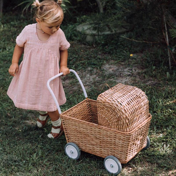 Olli Ella:  Rattan Strolley - Natural