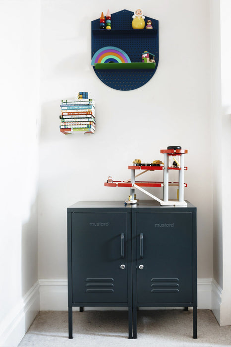 Mustard Made: Storage locker - the shorty in slate to the left