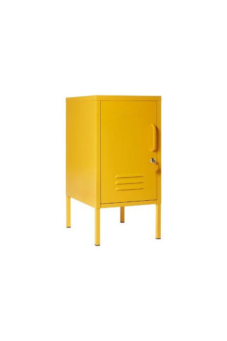 Mustard Made: Storage locker - the shorty in mustard to the left