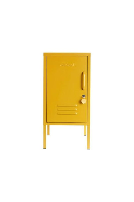Mustard Made: Storage locker - the shorty in mustard to the left
