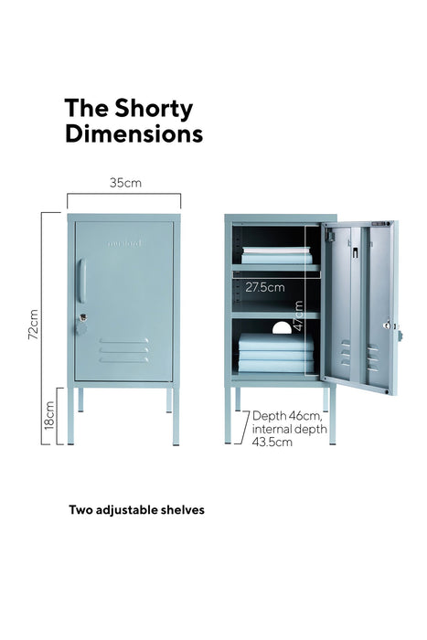 Mustard Made: Storage locker - the shorty in ocean