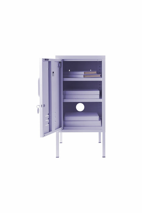 Mustard Made: Storage locker - the shorty in lilac to the left