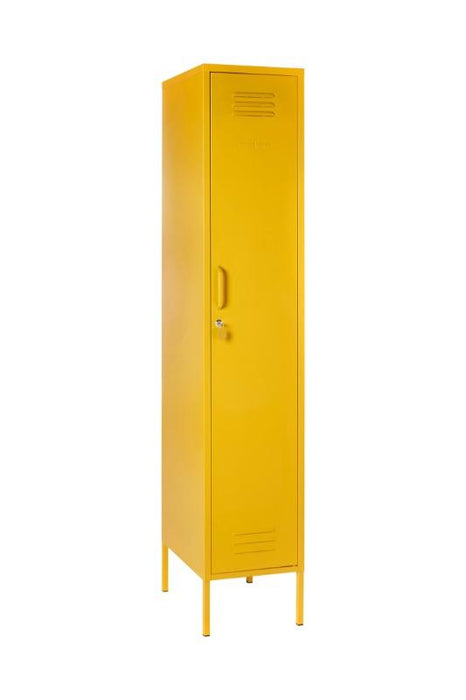Mustard Made: Storage locker - the skinny in mustard