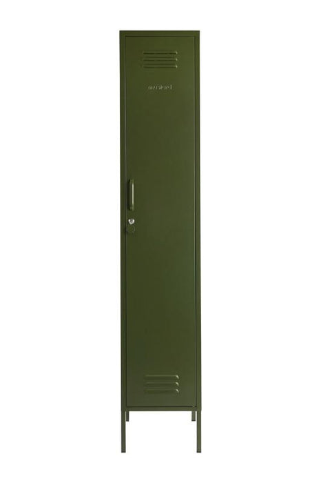 Mustard Made: Storage locker - the skinny in olive