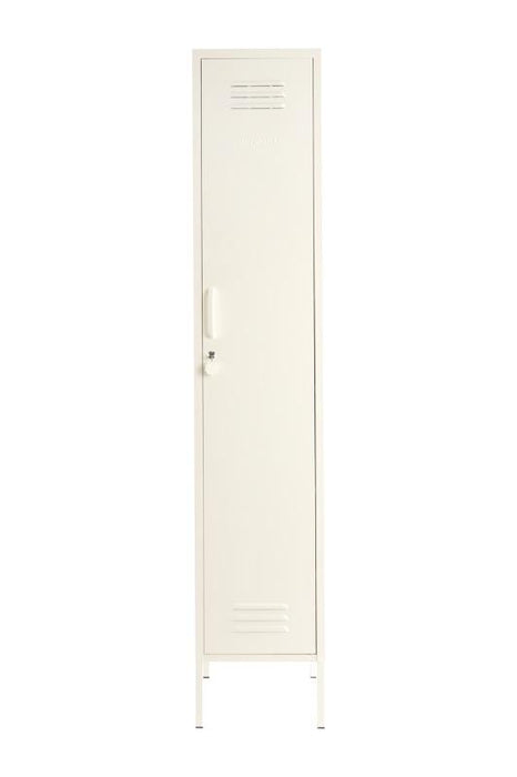 Mustard Made: Storage locker - the skinny in white