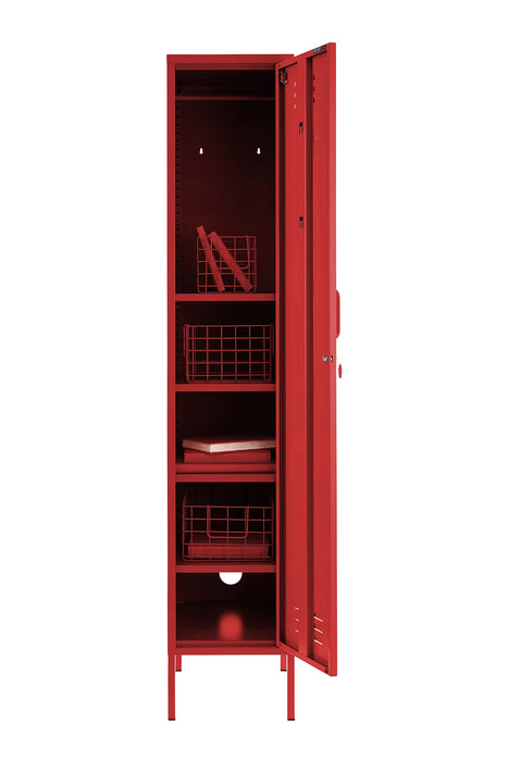 Mustard Made: Storage locker - the skinny in poppy