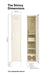 Mustard Made: Storage locker - the skinny in white