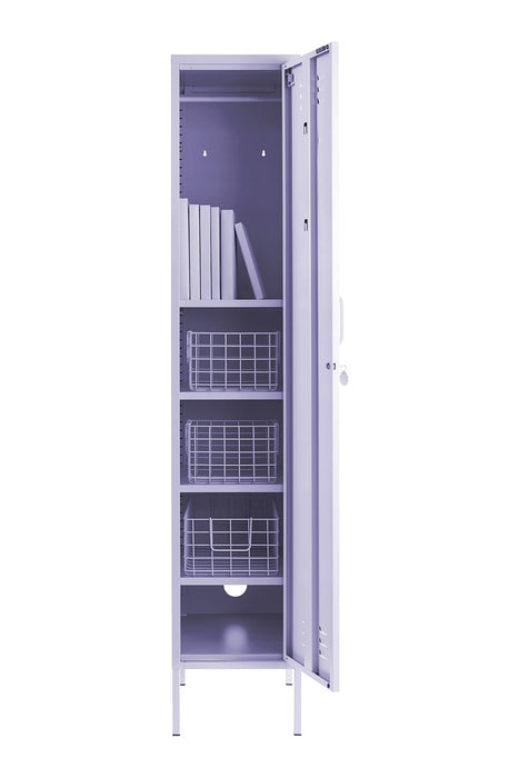 Mustard Made: Storage locker - the skinny in lilac