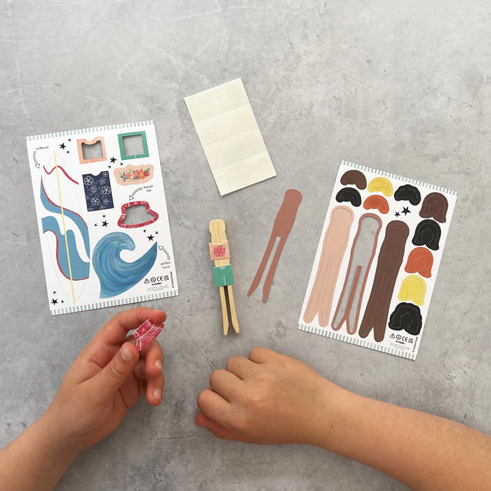 Cotton Twist: Make Your Own Surfer Peg Doll