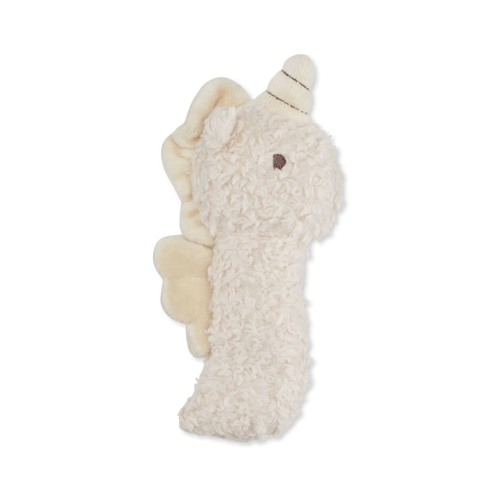 Konges Slojd: Teddy unicorn rattle - beige