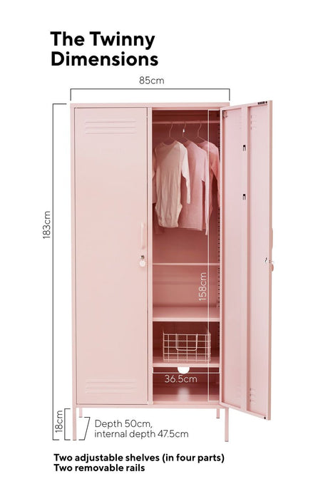 Mustard Made: Storage locker - The Twinny in Blush