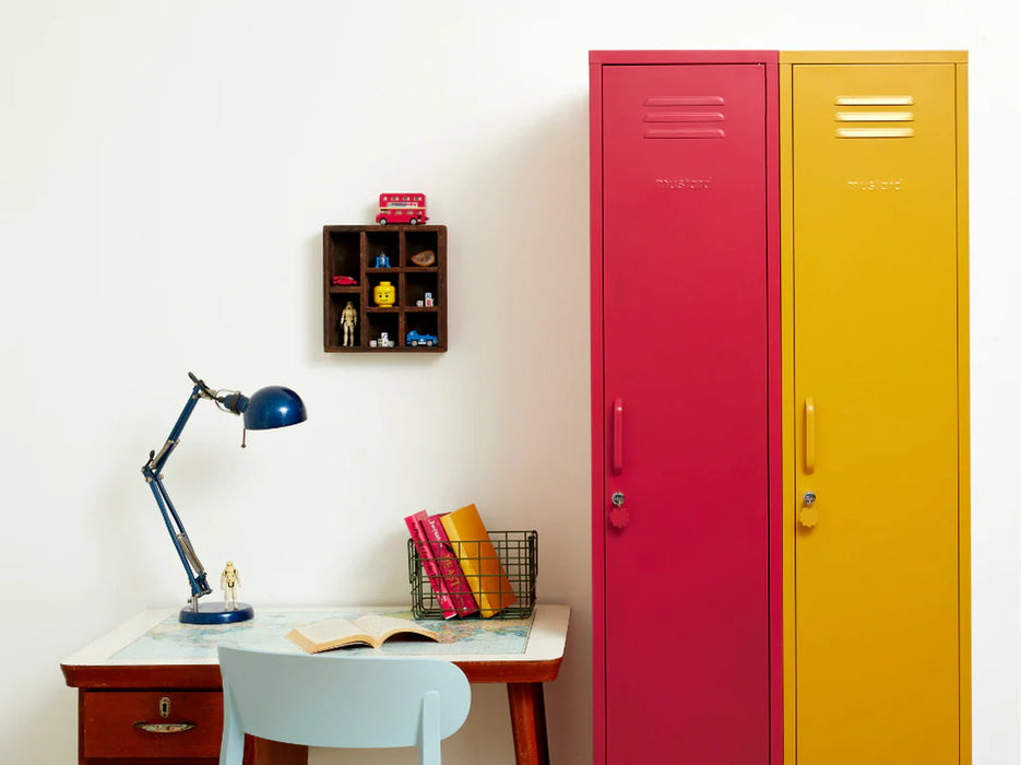 Mustard Made: Storage locker - the skinny in poppy