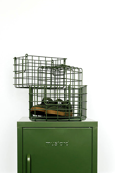 Mustard Made: Baskets - olive