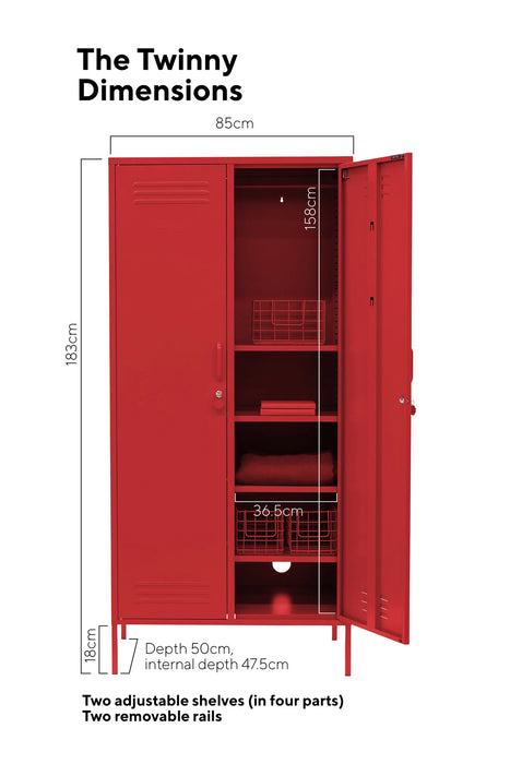 Mustard Made: Storage locker - The Twinny in Poppy