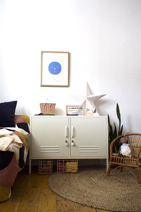 Mustard Made: Storage locker - the lowdown in white