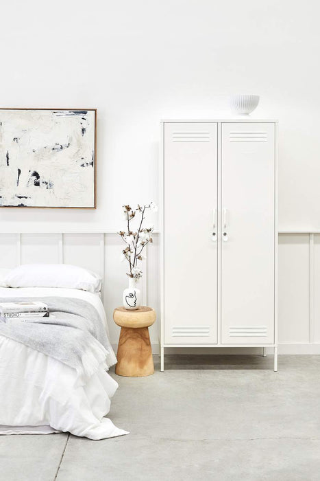Mustard Made: Storage locker - The Twinny in White