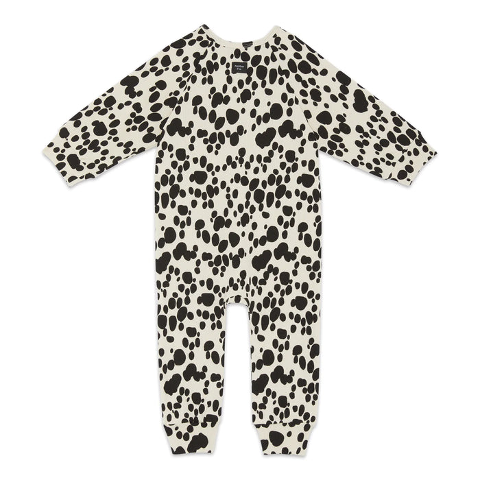 Another Fox: Animal Spot Rib Baby Romper - Zip