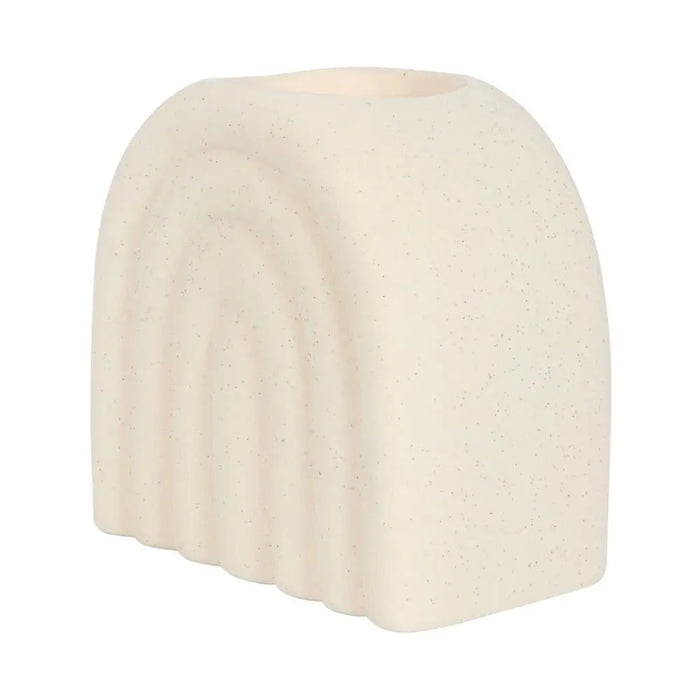 Cream Speckle Arch Oil/Wax Melt Burner