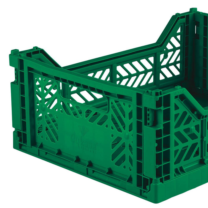 Aykasa: Folding Crate - Medium - Dark Green