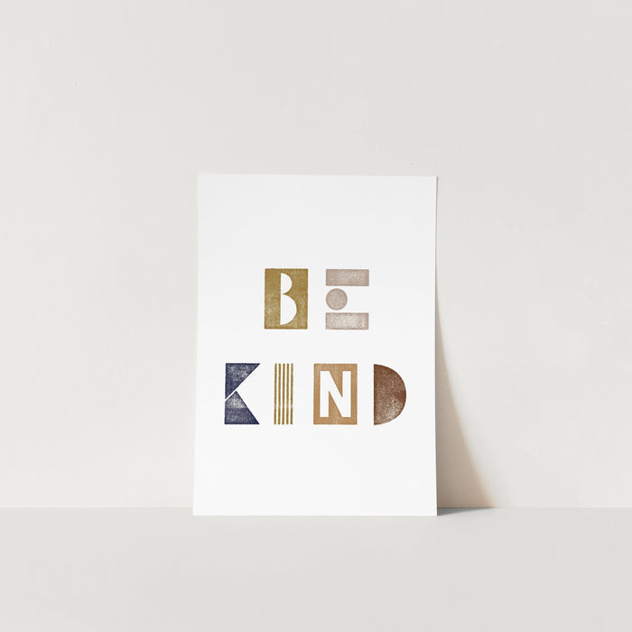 LITTLE BEACON:  The BE KIND Print