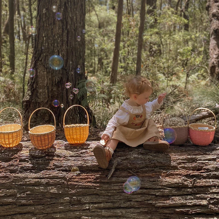 Olli Ella: Blossom Basket Small - Berry