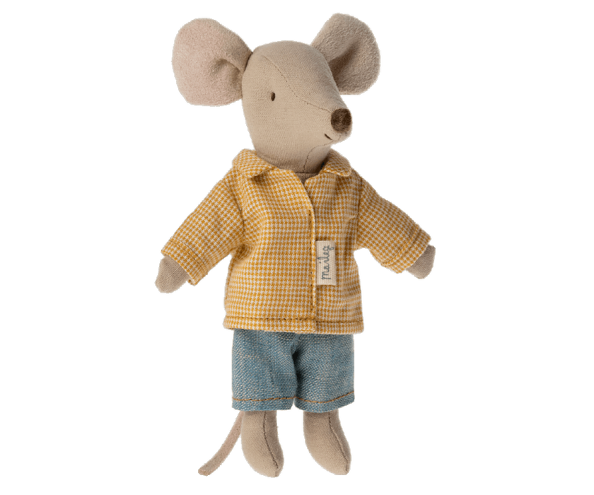 Maileg: Big brother mouse in matchbox