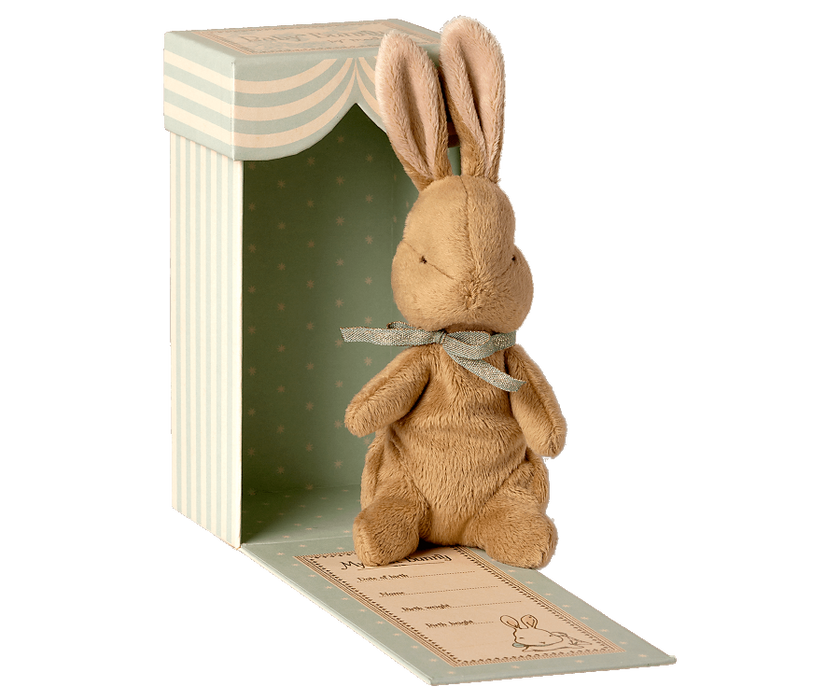 Maileg: My first bunny - Light blue