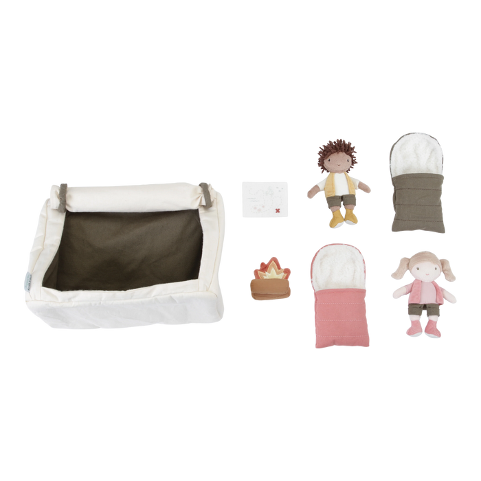 Little Dutch: Jake and Anna doll camping playset