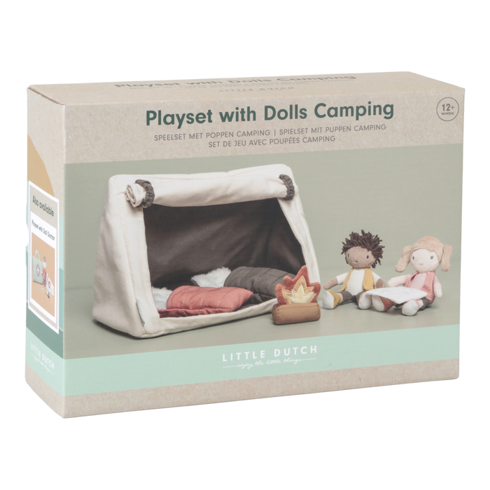 Little Dutch: Jake and Anna doll camping playset
