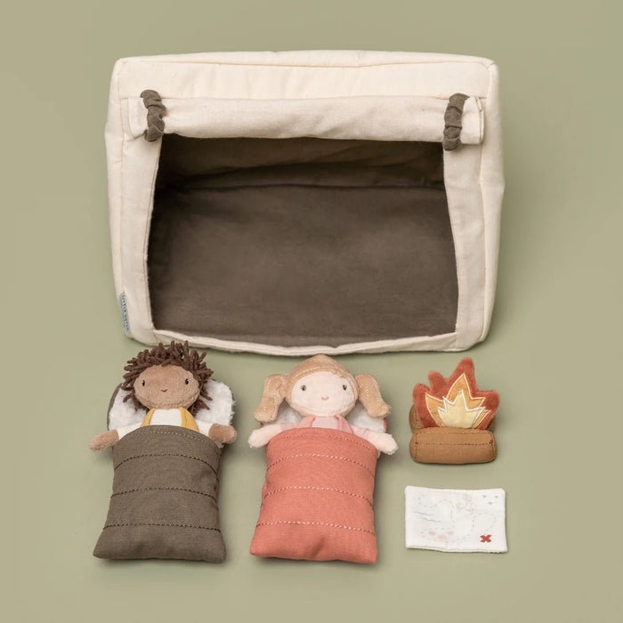 Little Dutch: Jake and Anna doll camping playset
