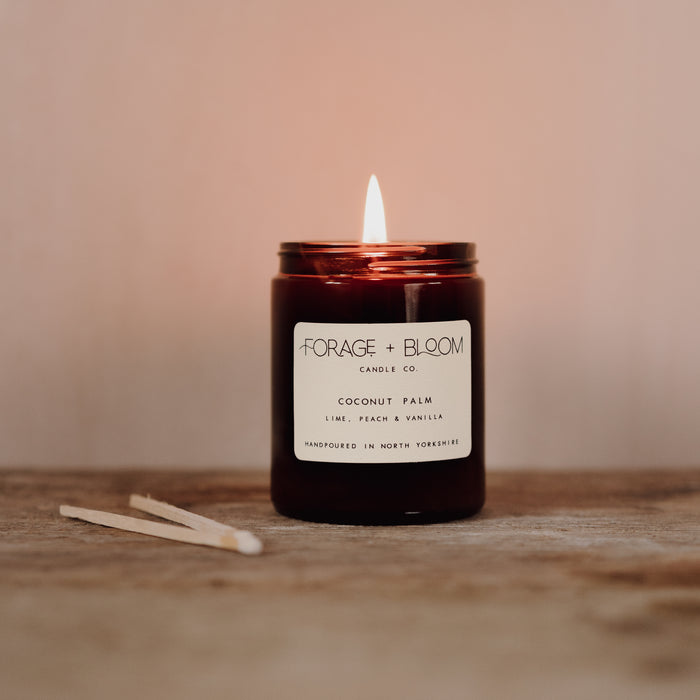 Forage + Bloom: Coconut Palm Candle